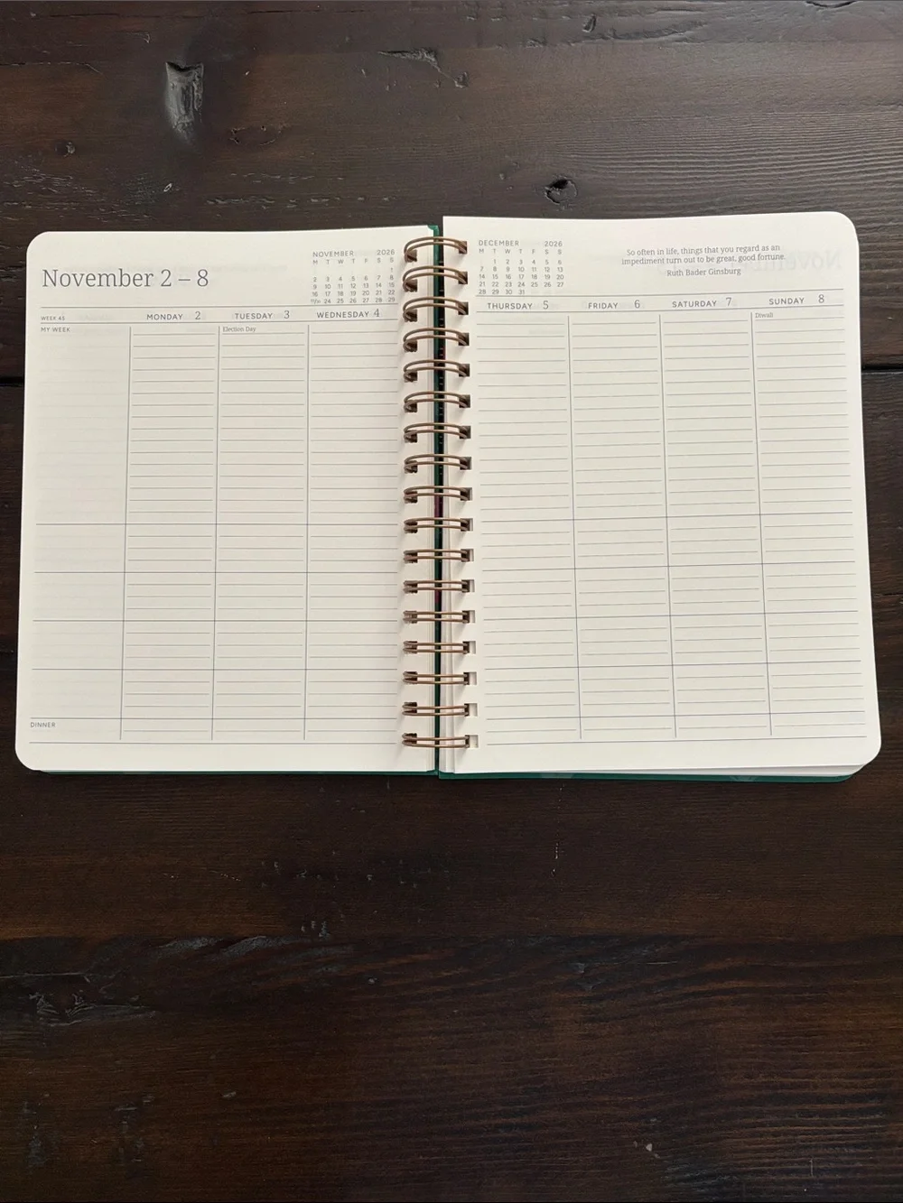 MomAgenda 18mo Spiral Planner